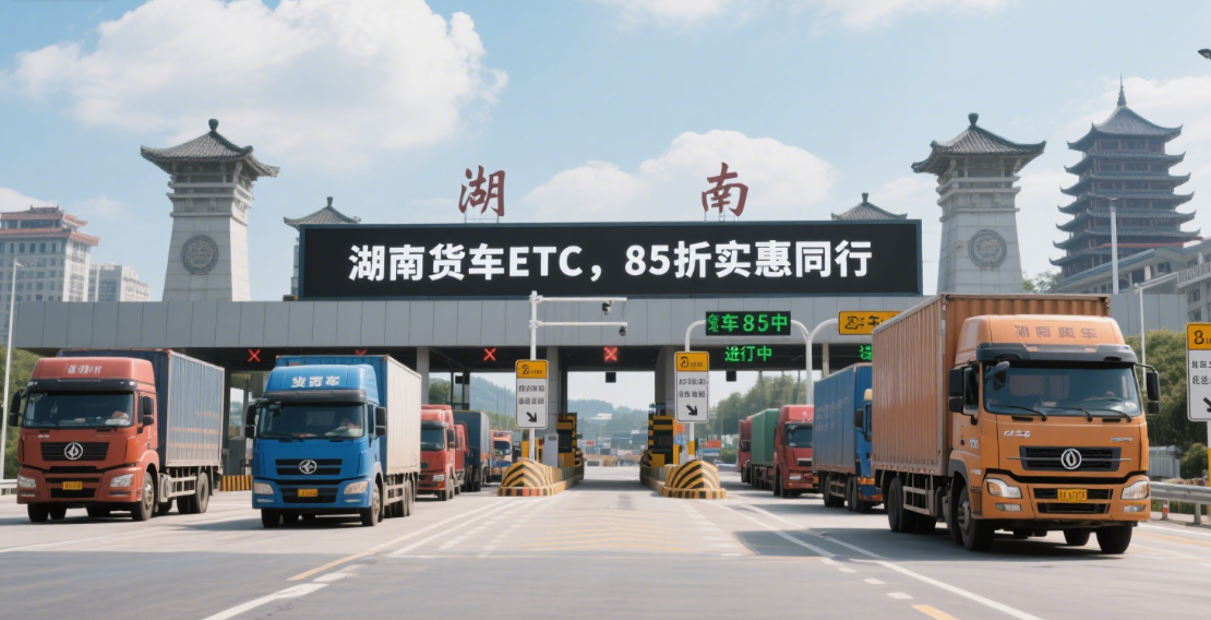 湖南牵引车怎么免费办理85折ETC公司户ETC无需营业执照