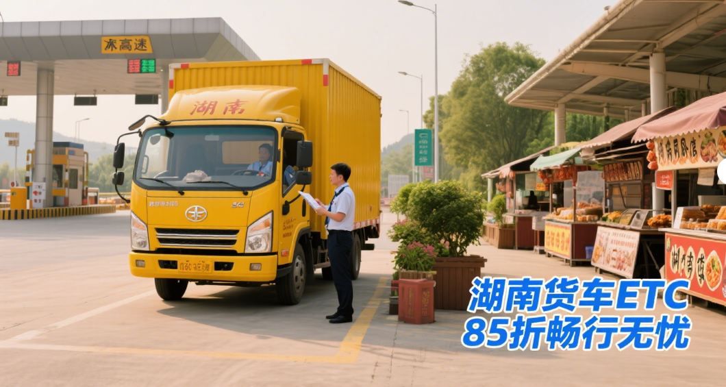 湖南牵引车怎么免费办理85折ETC公司户ETC无需营业执照