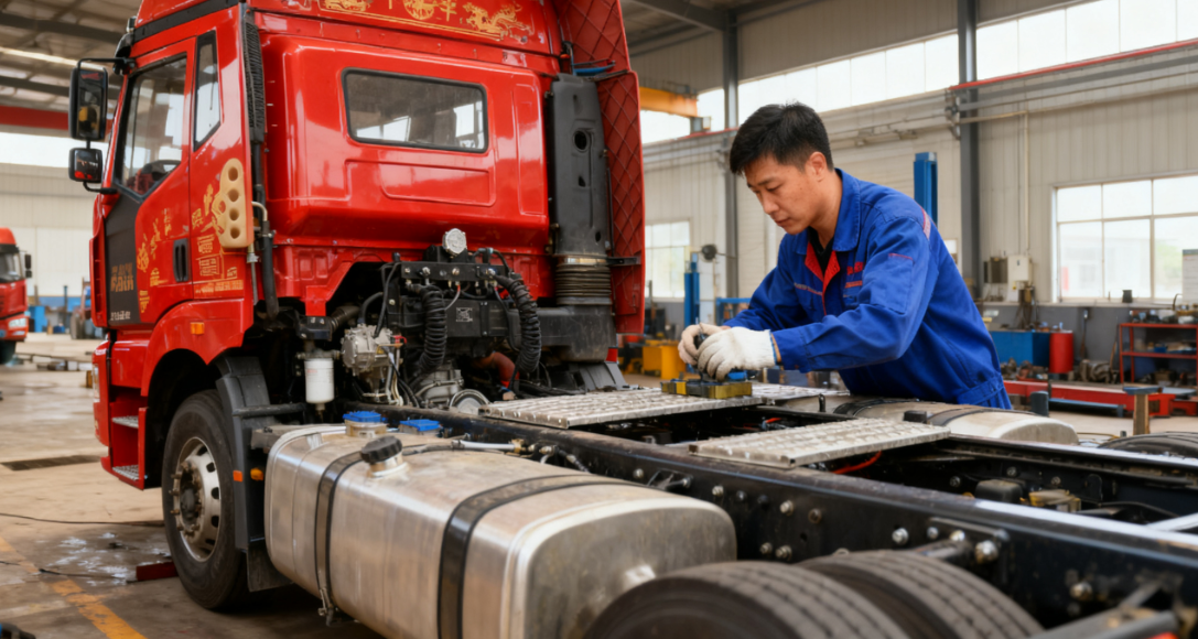 牵引车常见故障解析与维修指南:老司机必备,告别半路抛锚! 牵引车常见故障解析与维修指南:老司机必备,告别半路抛锚!
